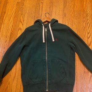 Polo Ralph Lauren Green Zip Hoodie